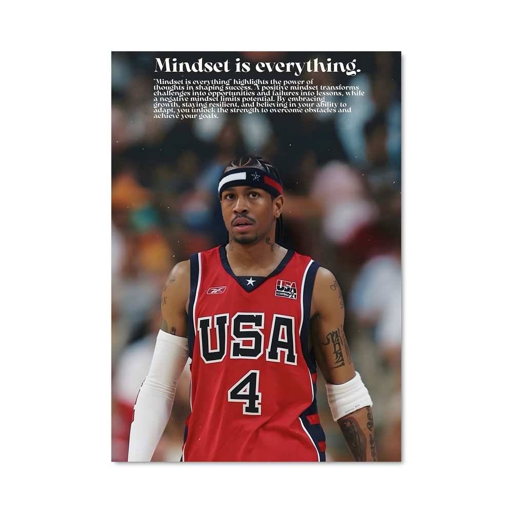 Poster Allen iverson gants